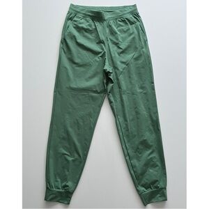 Uniqlo green joggers, small